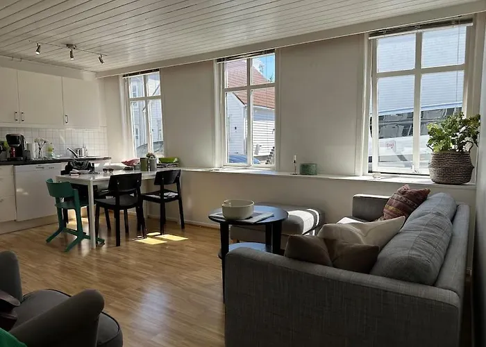 Central, Bright, And Spacious Retreat Appartement Stavanger